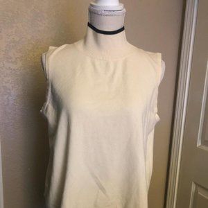 Wynne Layers soft knit turtle neck XL Cream Black